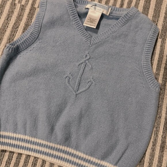 Janie & Jack Anchor Vest - Picture 1 of 4